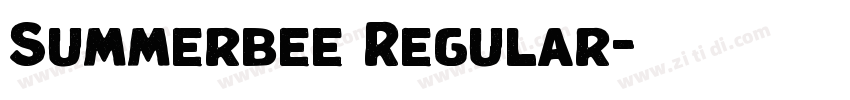 Summerbee Regular字体转换 Summerbee Regular字体转换
